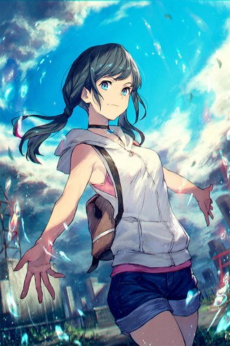 Weathering With You Makoto Shinkai Movie Animation Wall Art