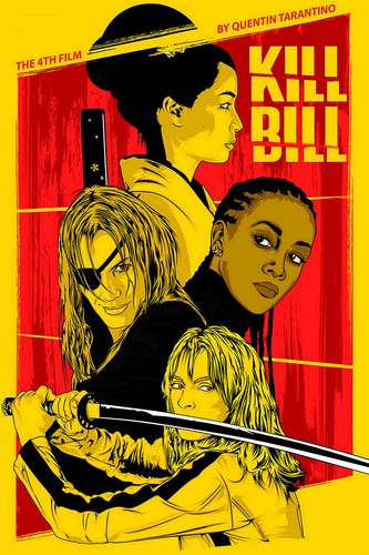 KILL BILL 映画ポスター DEATH NYC 限定エディション Amazon.co.jp: EDEN（エデン）キルビル KILL BILL vol.1 特大