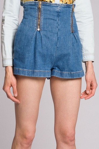 【関税＆送料込み】Versace Denim Shorts VERSACE Denim Shorts Size 29 Women's $595 | eBay