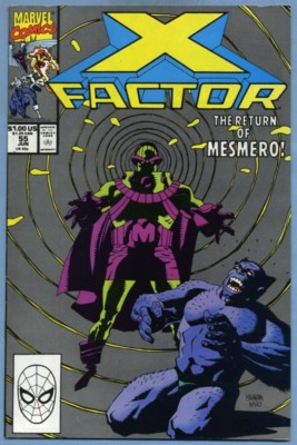 X-Factor #55 (Jun 1990) [Mesmero] Choose One {Newsstand or Direct} Mignola