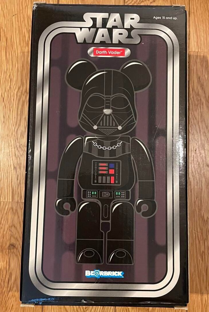 Bearbrick DARTH VADER STUSSY STAR WARS 400% BE@RBRICK Bearbrick DARTH VADER STUSSY STAR WARS 400% BE@RBRICK