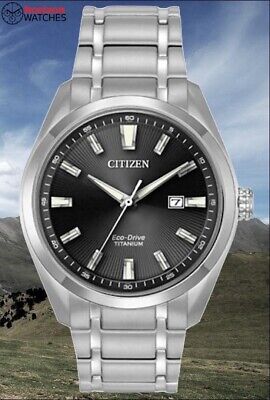 Citizen Eco-Drive Titanium Men's Quartz Watch - AW1248-80E