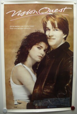 VISION QUEST 1985 Matthew Modine, Linda Fiorentino, Ronny Cox-One Sheet