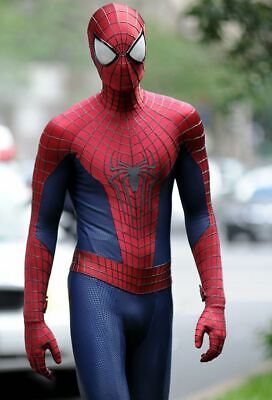 COOL Amazing Spiderman 2 Tights Halloween Cosplay Costumes Zentai Suit 3D Print