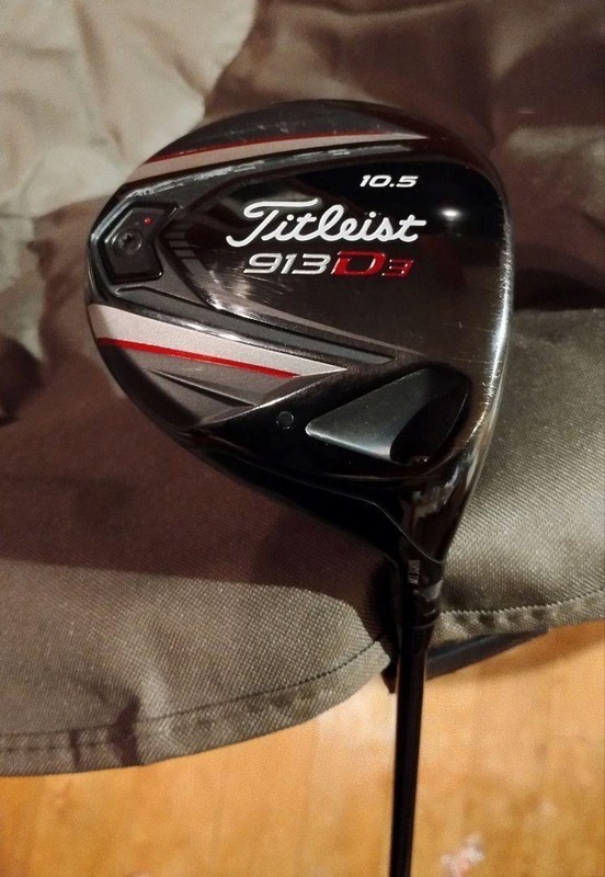 Titleist 913D3 ドライバー 10.5° Titleist 913D3 Driver 9.5º Graphite Stiff Flex New Shaft +