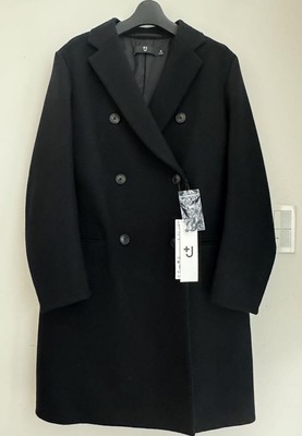 Uniqlo Jil Sander Double Face Coat Black M - New with Tags, Mid Length JAPAN