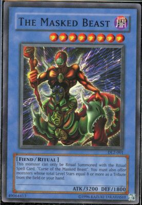 遊戯王THE MASKED BEAST ULTIMATE RARE The Masked Beast [Ultimate Rare] SM-00 Prices | YuGiOh