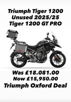 2025/25 Unused Triumph Tiger 1200 GT Pro 