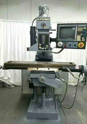 Supermax CNC 3 Axis Milling Machine with Allen Bradley IV Control with Tooling