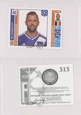 2014-15 Panini UEFA Champions League Stickers Steven Defour #313
