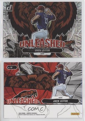 2023 Panini Donruss Unleashed Vector Jack Leiter #U6