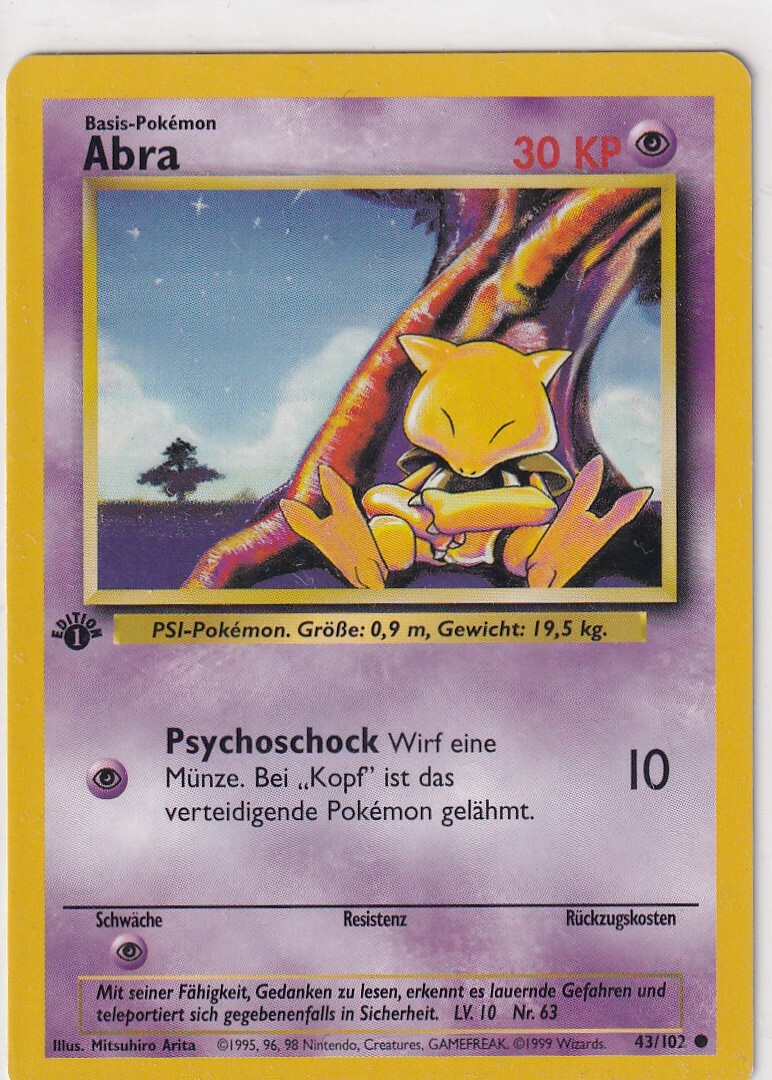 ポケモンカードゲーム Abra 1st edition shadow less $_57.JPG?set_id=8800005007