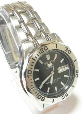 SEIKO 5 Sports Automatic Watch, 7S26-01G0, Skeleton Back