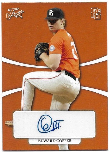 2022 Leaf Perfect Game National Showcase - Edward Copper #GA-EC1