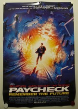 PAYCHECK 2003 Ben Affleck, Aaron Eckhart, Uma Thurman-One ...