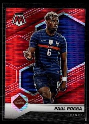 2021-22 MOSIAC WORLD CUP RED PULSAR PAUL POGBA FRANCE