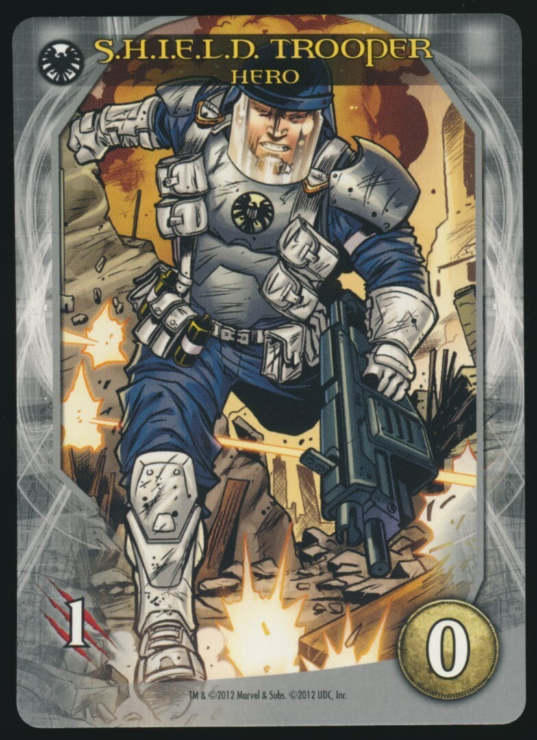 S.H.I.E.L.D. TROOPER Upper Deck Marvel Legendary CORE SHIELD