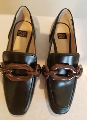 Louise et Cie Loafer - Women's Size 5 M, Black Leather Brand NEW 