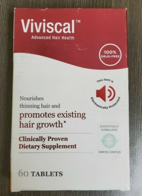 Viviscal Formerly Extra Strength Advanced Hair Vitamin Women 60 CT Exp 1/24