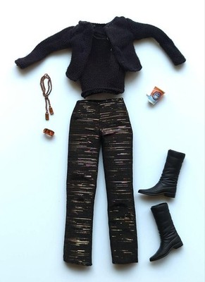 Barbie 1 Modern Circle Outfit 7 Teile Set