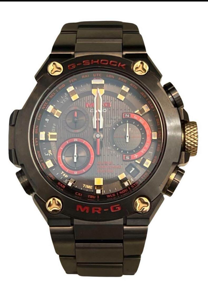Casio G-Shock MR-G Analog Watch MRG-G1000B-1A4JR Box red