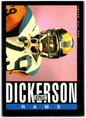 1985 Topps #79 Eric Dickerson - HOF FREE SHIPPING!