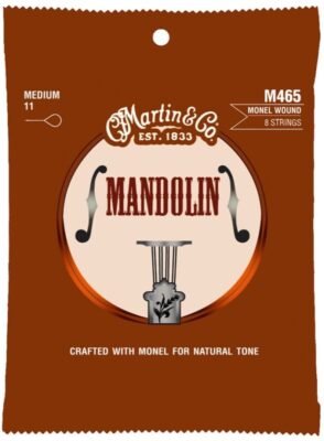 Martin M465 Mandolin Strings Medium Guage (Monel)