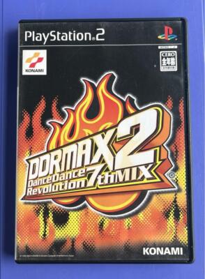DDRMAX2 Dance Dance Revolution 7Th Mix PS2 Sony Playstation