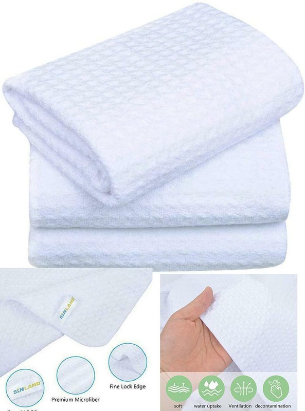 S Waffle Weave Kitchen Towels Absorbent Tea
