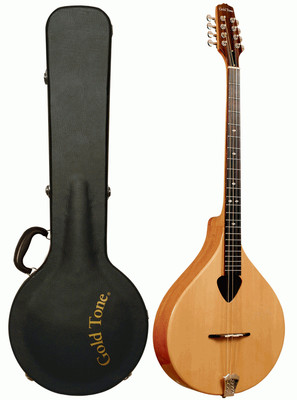 Gold Tone Model BZ-500 8-String Irish Bouzouki Mandolin with Hardshell Case