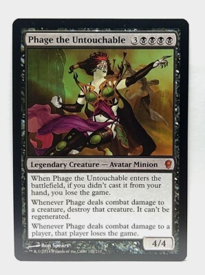 Phage the Untouchable - Conspiracy - MTG Magic the Gathering 