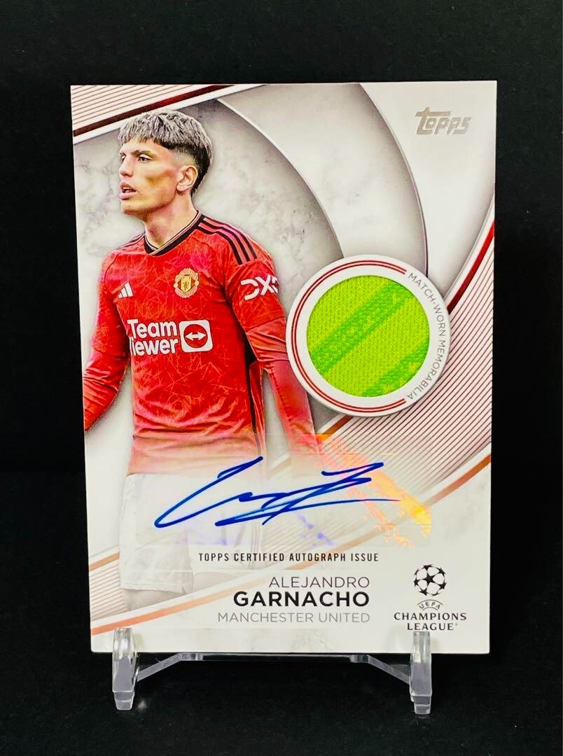 その他 2023 Topps Chrome Garnacho RC Auto 2023-24 Topps Chrome UEFA Alejandro Garnacho Future Stars