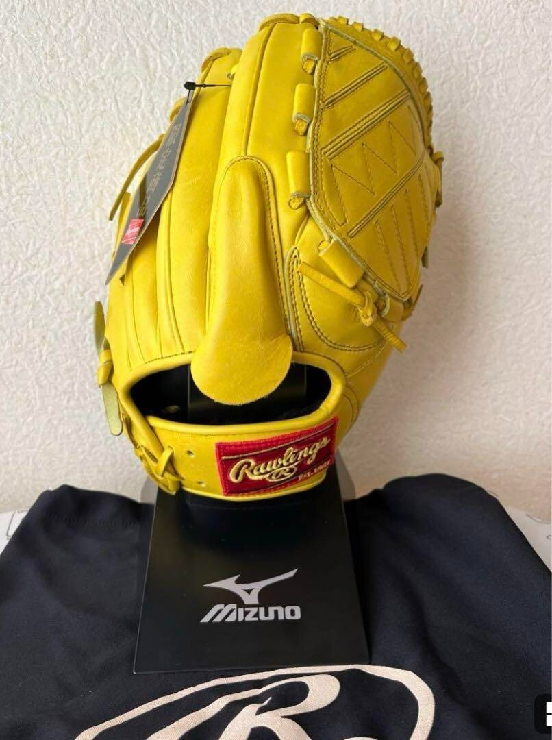 rawlings 11.75 Pitcher Right Yellow Japan limited model