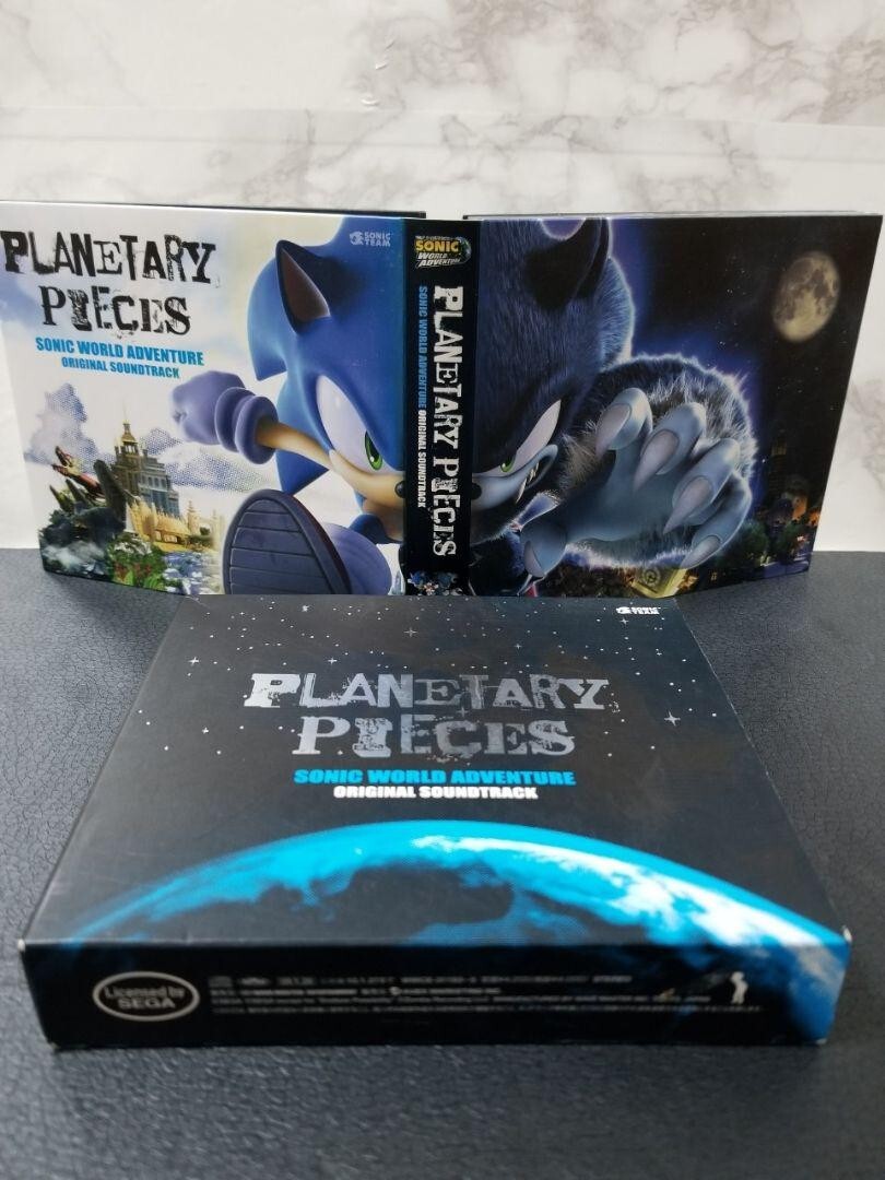 SONIC WORLD ADVENTURE Original Soundtrack Planetary Pieces