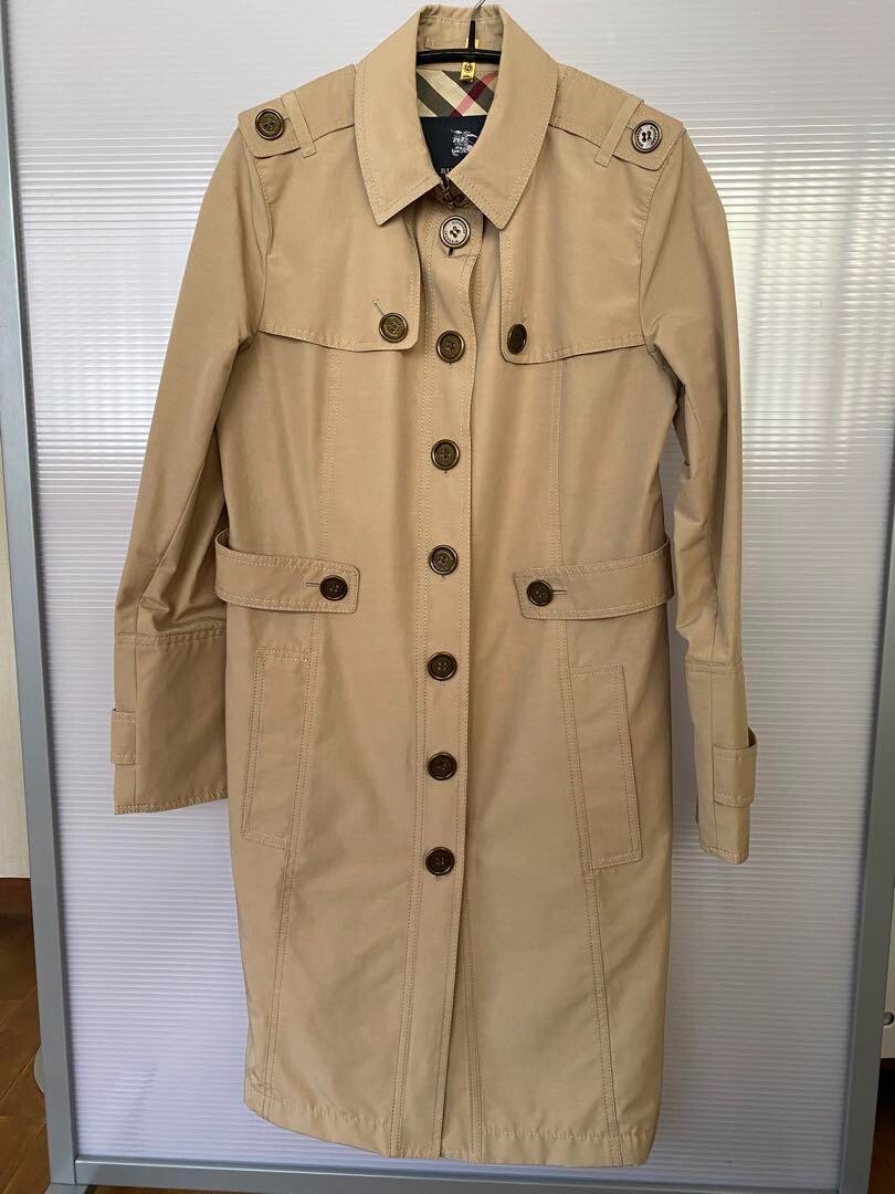 ジャケット・アウター Burberrys' light middle coat Mid-length Lightweight Kensington Trench Coat in Black