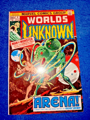 worlds unknown #4 1973