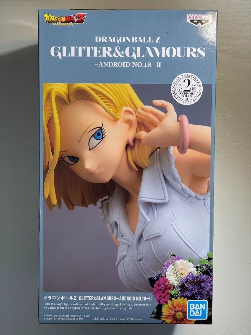 GLITTER & GLAMOURS ANDROID NO.18Ⅱ Dragon Ball Super DBZ Android 18 Glitter & Glamours 2 Figure