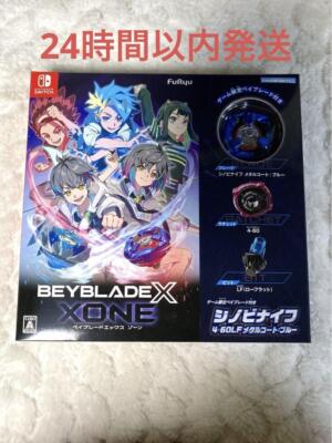 Nintendo Switch Beyblade X XONE w/Shinobi Knife 4-60LF sticker Japan NEW
