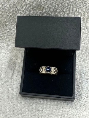 Ghibli Museum Exclusive Howl's Moving Castle Blue Ring Silver 925 Size 20 Japan
