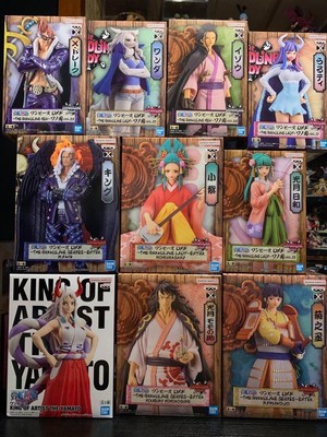 One Piece Wano kuni Figure 10pcs set King of Artist Unopened New