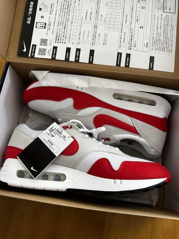 Nike Air Max 1 '86 OG Big Bubble Sport University Red White
