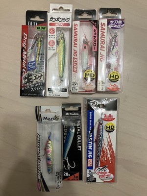 Duo Drag Metal Cast Slim & Various 7-Piece Metal Jig Set - Ocean Lures
