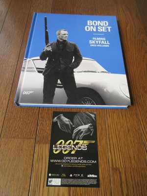 Bond On Set Filming Skyfall 007 Photo Book | eBay