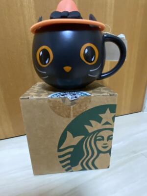 【新品未使用】STARBUCKS ・Halloween2022 ・gatto Starbucks Japan Halloween 2022 Autumn Collection BLACK CATS