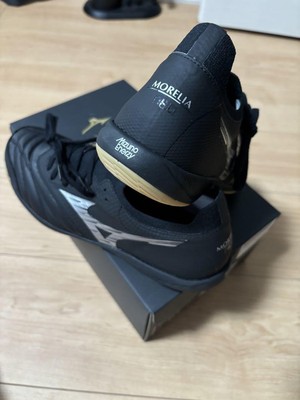 Pre-owned Mizuno Futsal Shoe Morelia Neo Sala Β Japan Tf Us 10 Q1gb2410 03  Black/silver