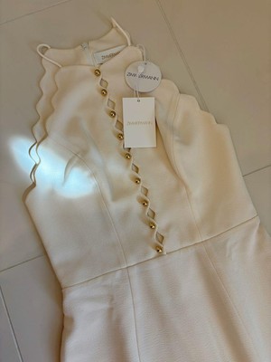 ワンピース ZIMMERMANN scallop dress pearl ZIMMERMANN scallop dress pearl | eBay