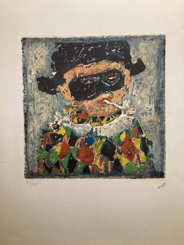 Jean Pougny Ivan Pugni Lithographie SignÃ©E SurrÃ©Alisme SuprÃ©Matisme Art Russe