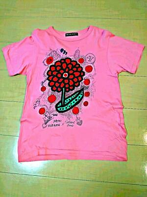 Yayoi Kusama x Satoshi Ohno T-Shirt 24 Hours Television Size M Pink 