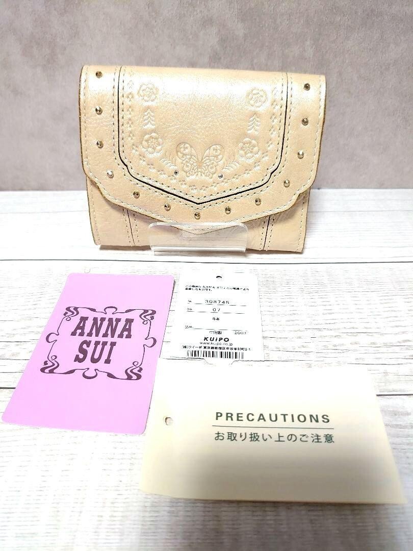 anna sui coin purse コインケース Anna Sui Card Case Coin Purse White New Free Shipping | eBay
