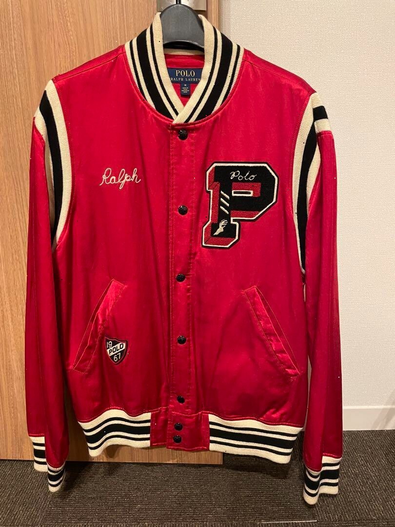 Polo Ralph Lauren✨ミリタリージャケット　タイガー　ワッペン　L Polo Tiger Fleece Bomber Jacket